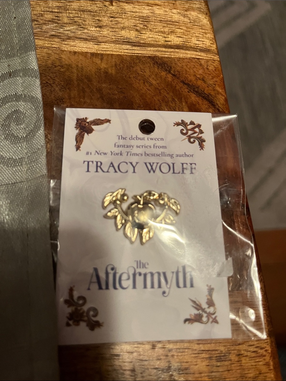 Gold Leaf Decorative Pin - The Aftermyth